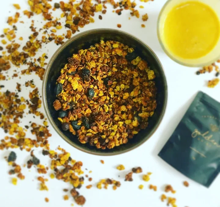 Spiced Golden Granola